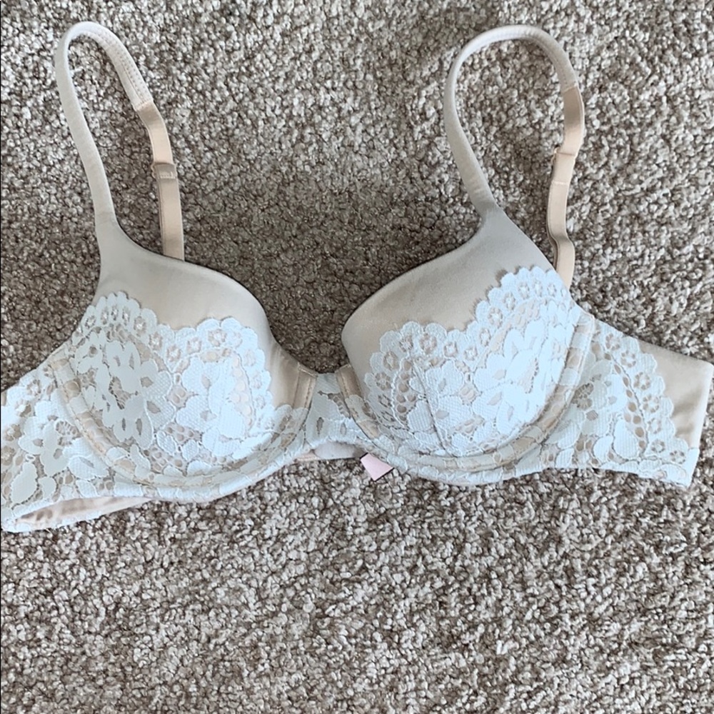 VS lined demi bra